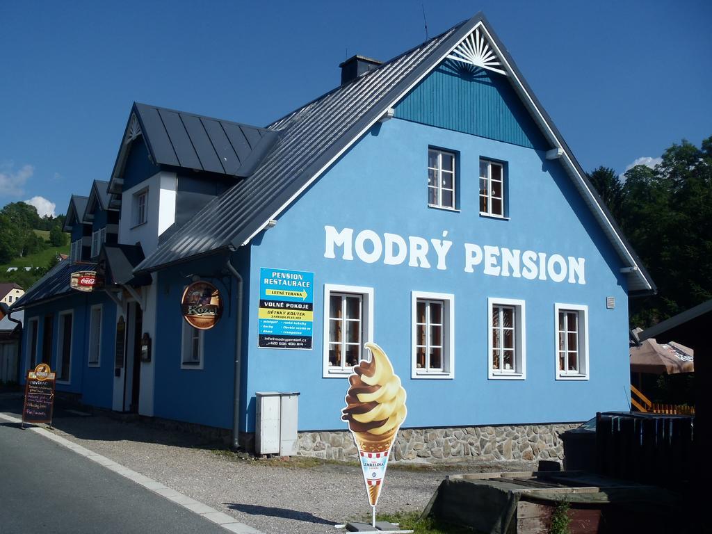 Modry Pension Rokytnice Rokytnice nad Jizerou Exterior foto