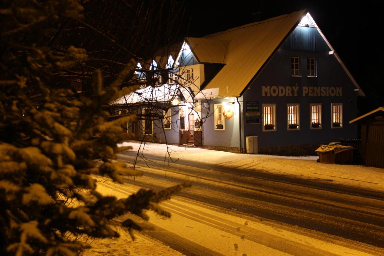Modry Pension Rokytnice Rokytnice nad Jizerou Exterior foto