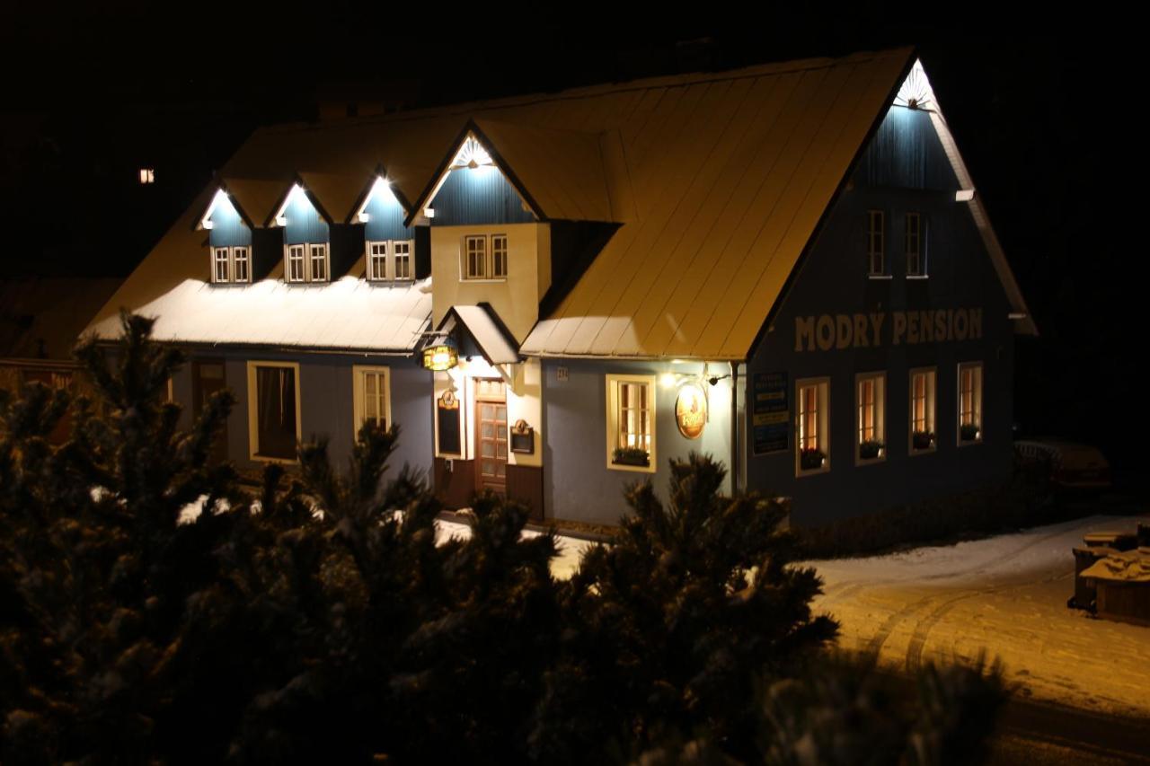 Modry Pension Rokytnice Rokytnice nad Jizerou Exterior foto